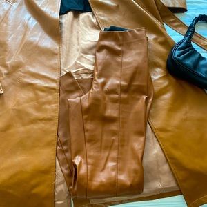 Faux Leather Skinny Pants